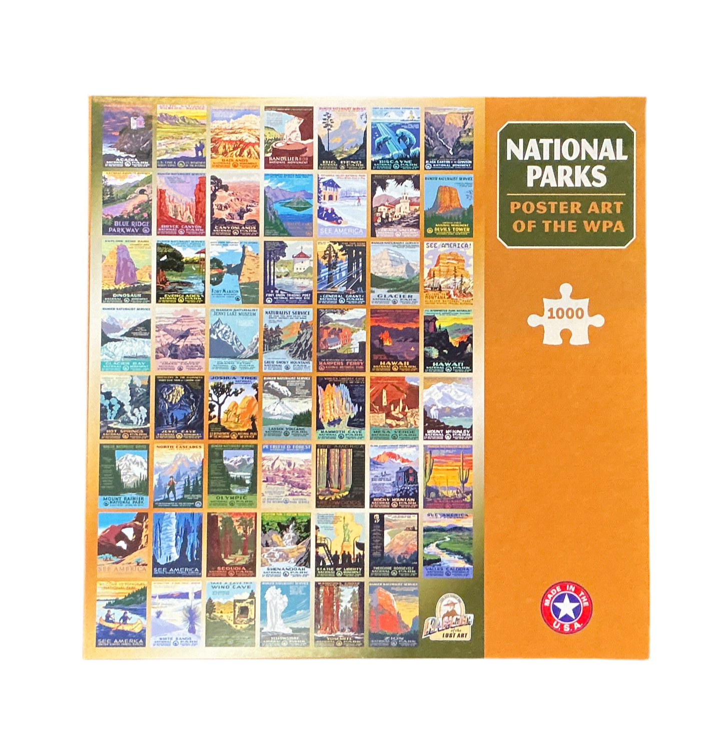 WPA National Parks Puzzle