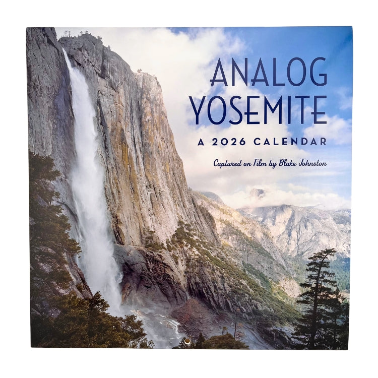 Analog Yosemite 2026 Calendar