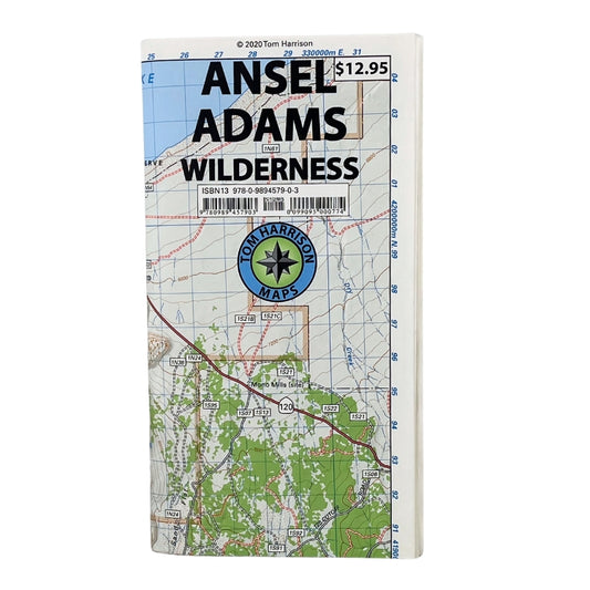 Ansel Adams Wilderness Map 2020