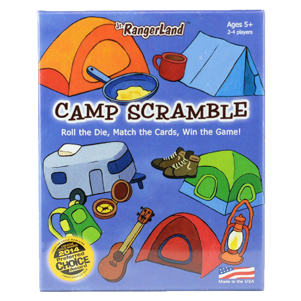 Camp Scramble Card Game
