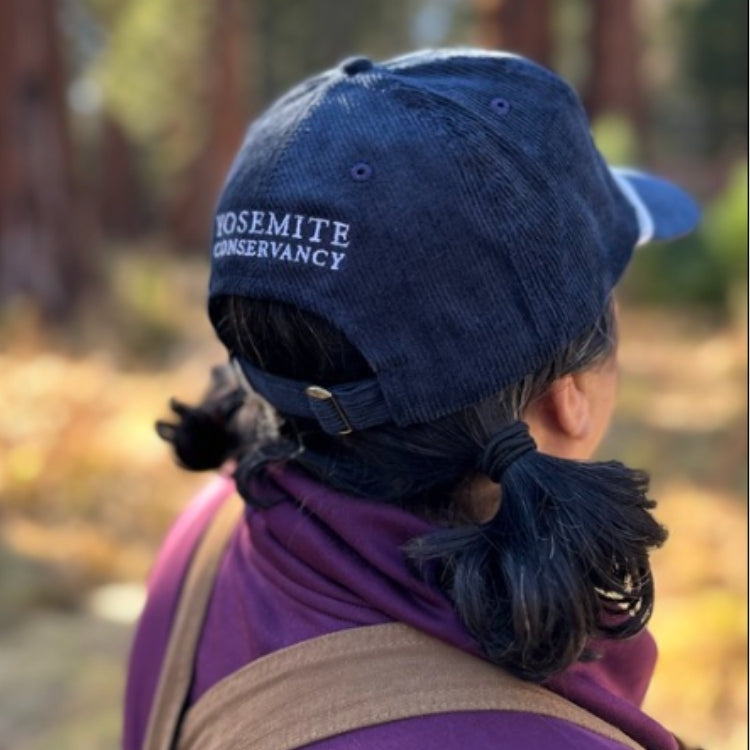 Cord Logo Hat - Navy