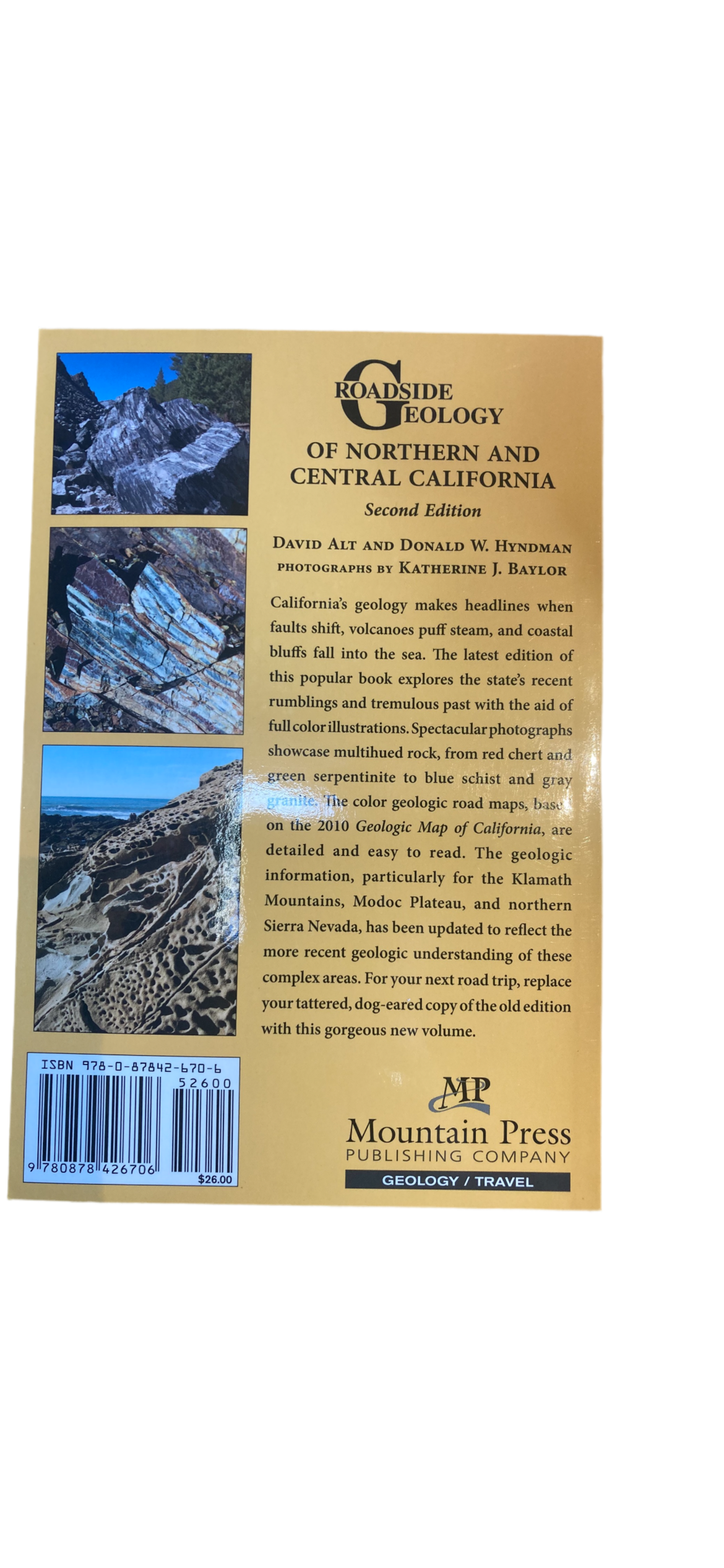 Roadside Geology Of No. & Cent