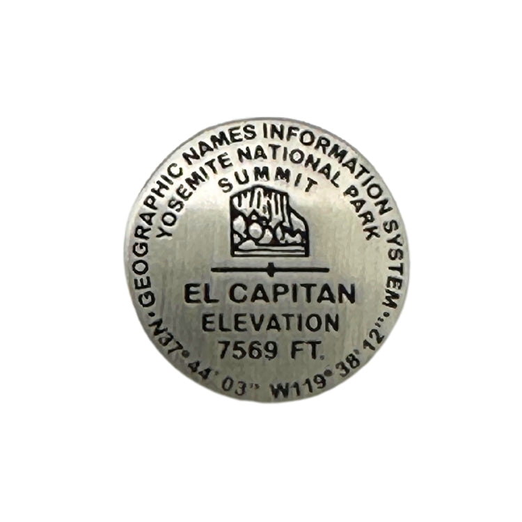 El Capitan Benchmark Pin