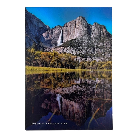 Yosemite Falls Reflection Postcard