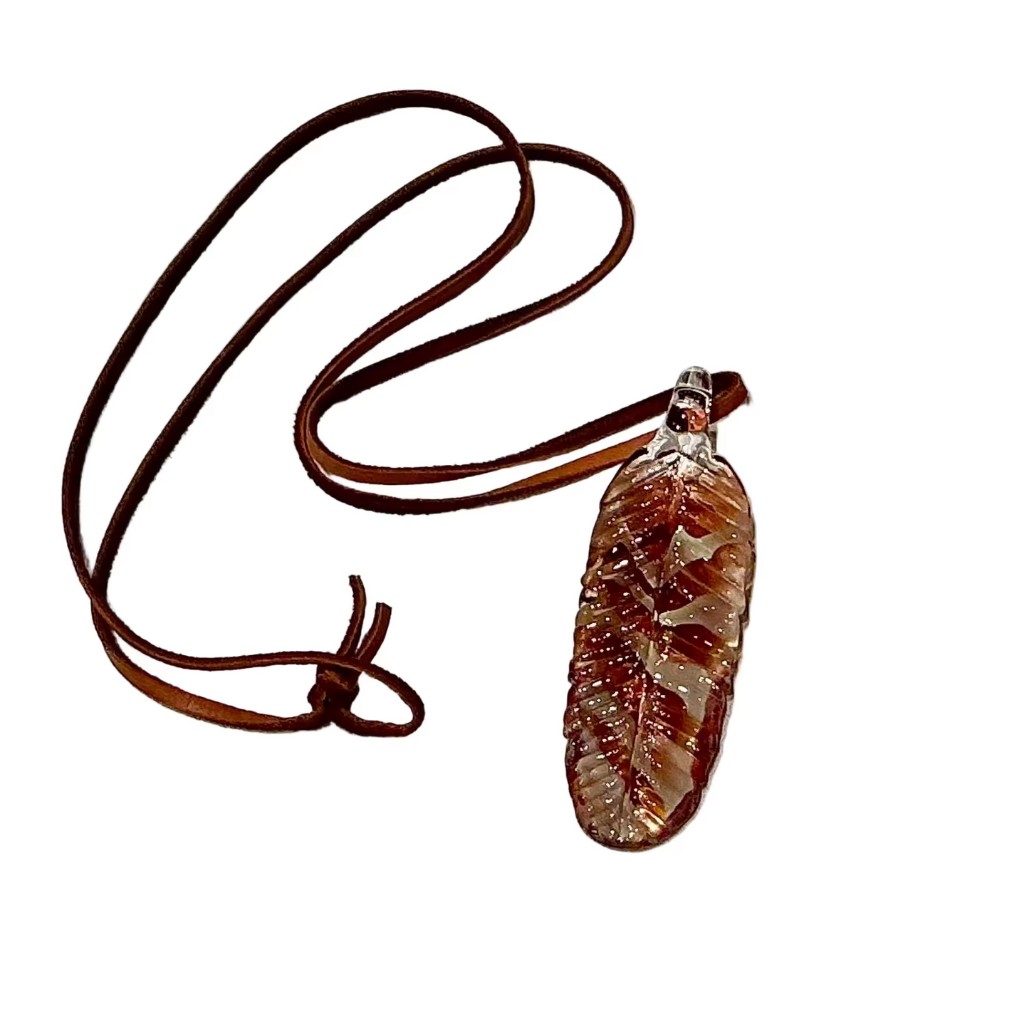 Handblown Glass Necklace - 55