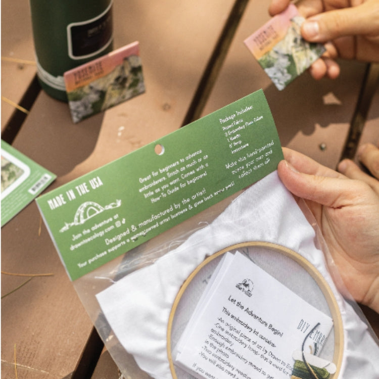 Glacier Point View - Embroidery Kit