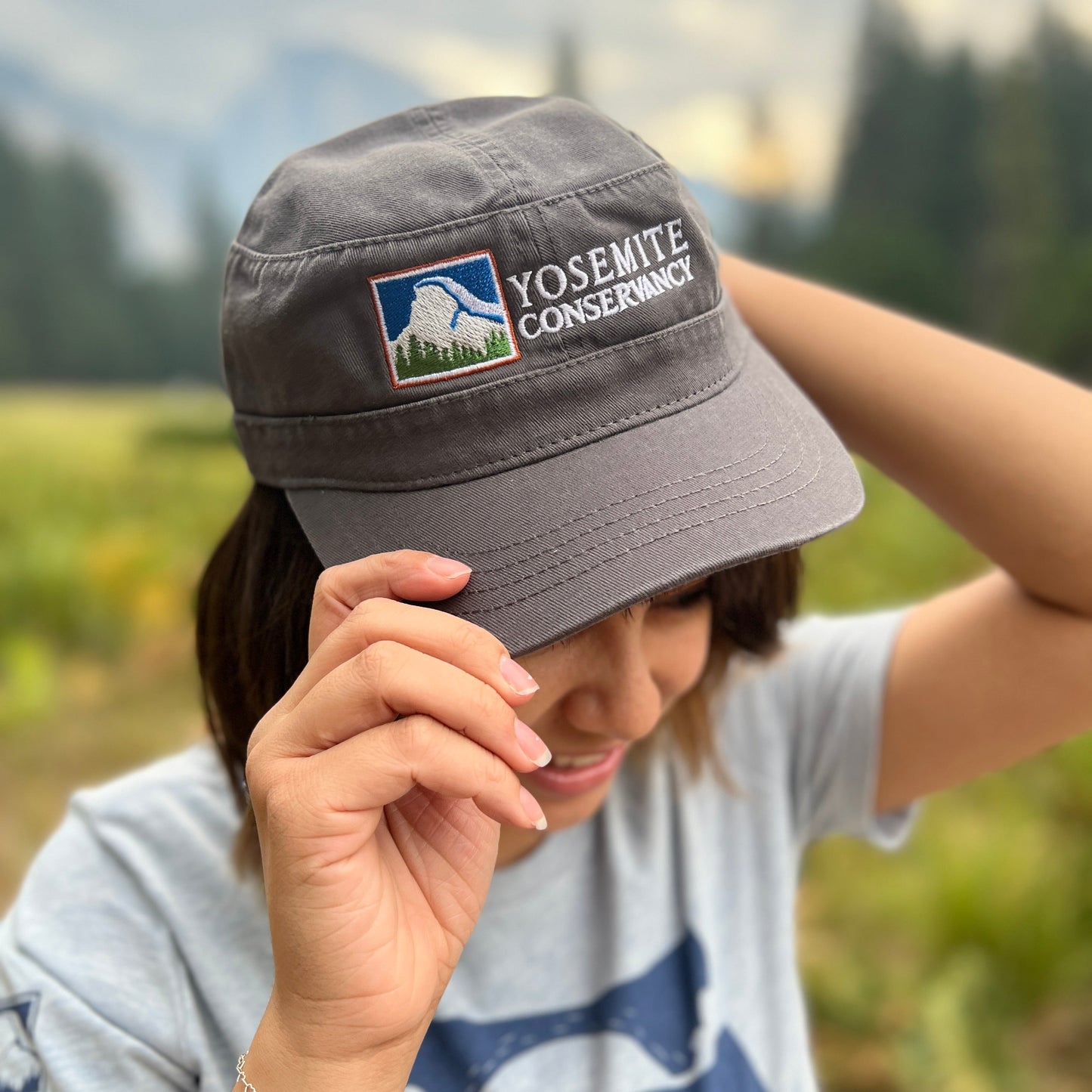 Yosemite Conservancy Military Logo Hat