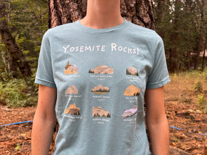 Yosemite Rocks Youth Tee