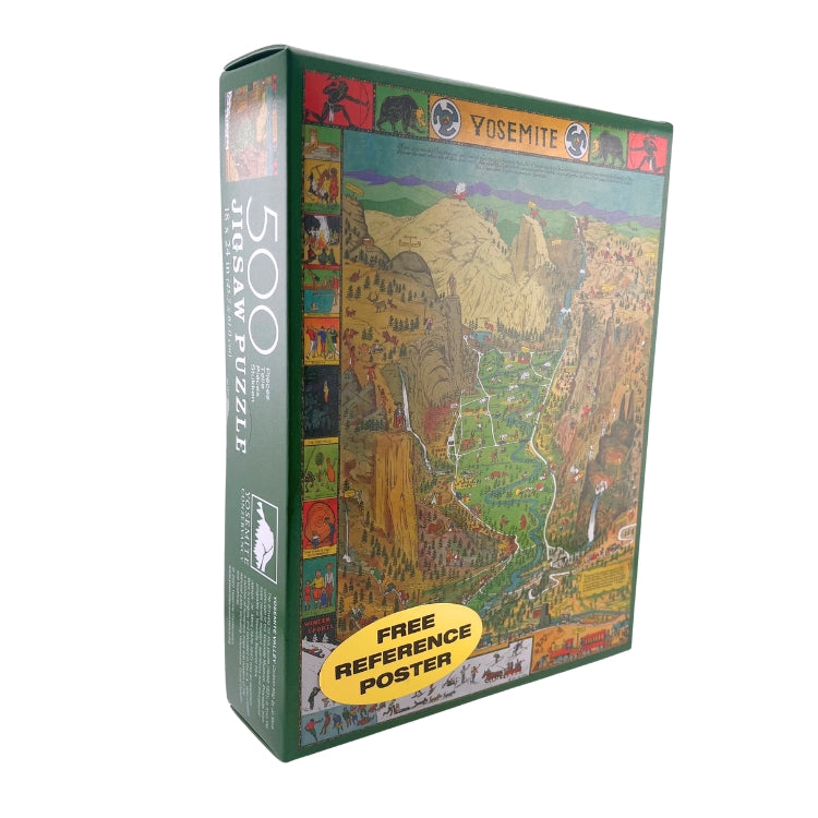 Jo Mora Yosemite Valley Puzzle