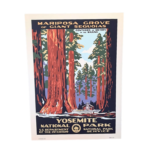 Mariposa Grove WPA Poster