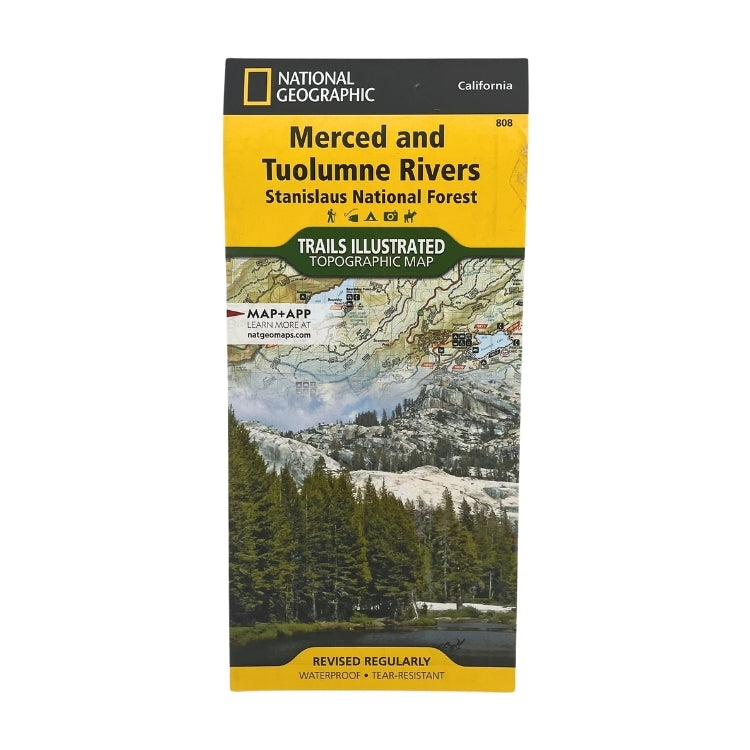 Merced & Tuolumne Rivers Map