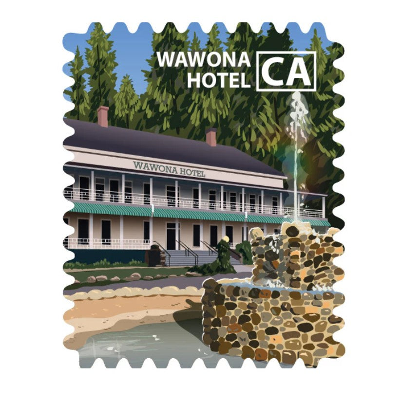 Travel Stamp: Wawona