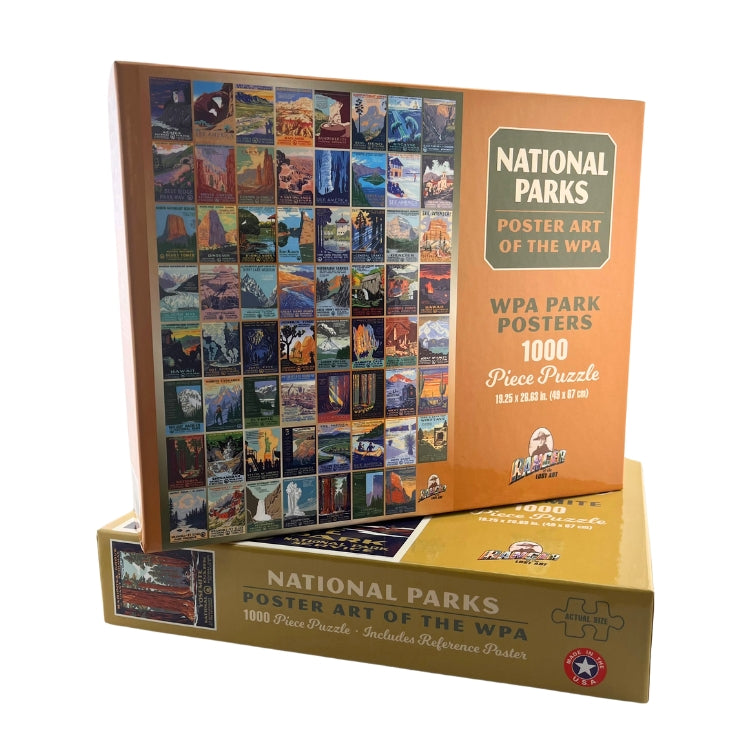 WPA Parks Poster Puzzle - NEW