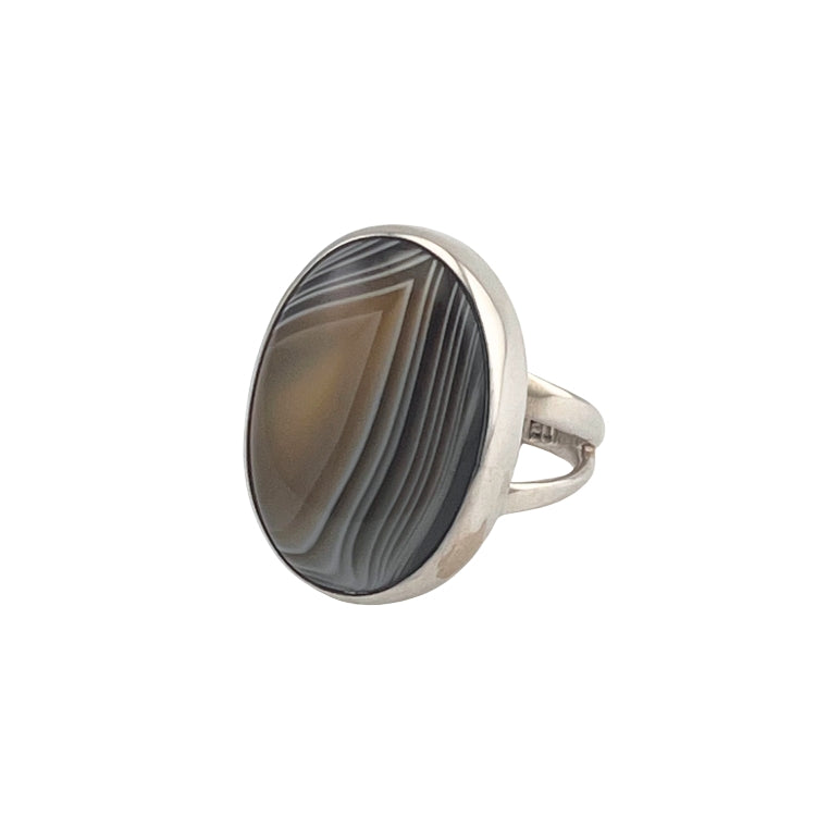 Sterling Silver Gemstone Ring - 285