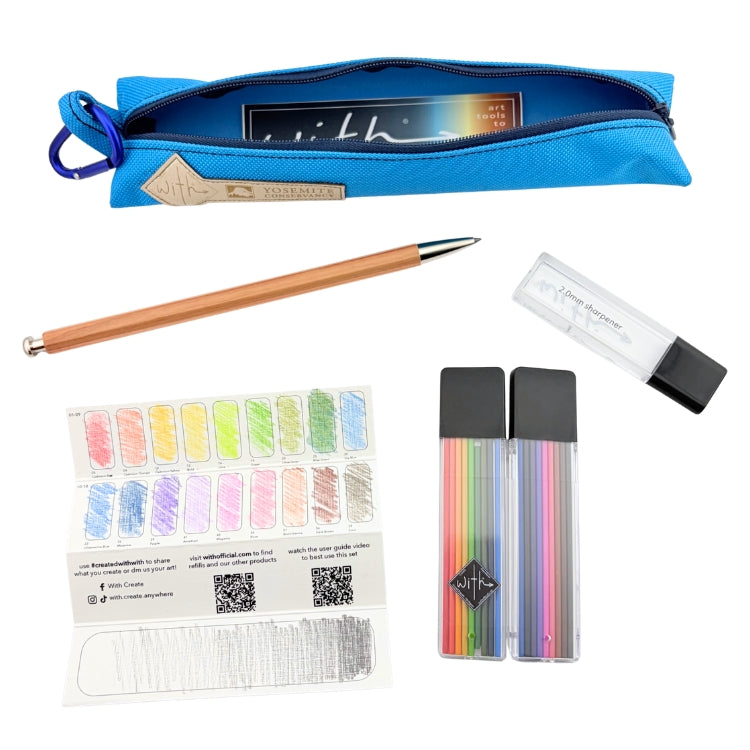 Ultralight 18 Color Pencils Set