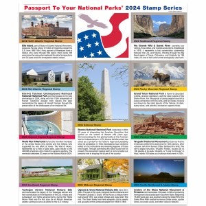 2024 Passport Stamp Set