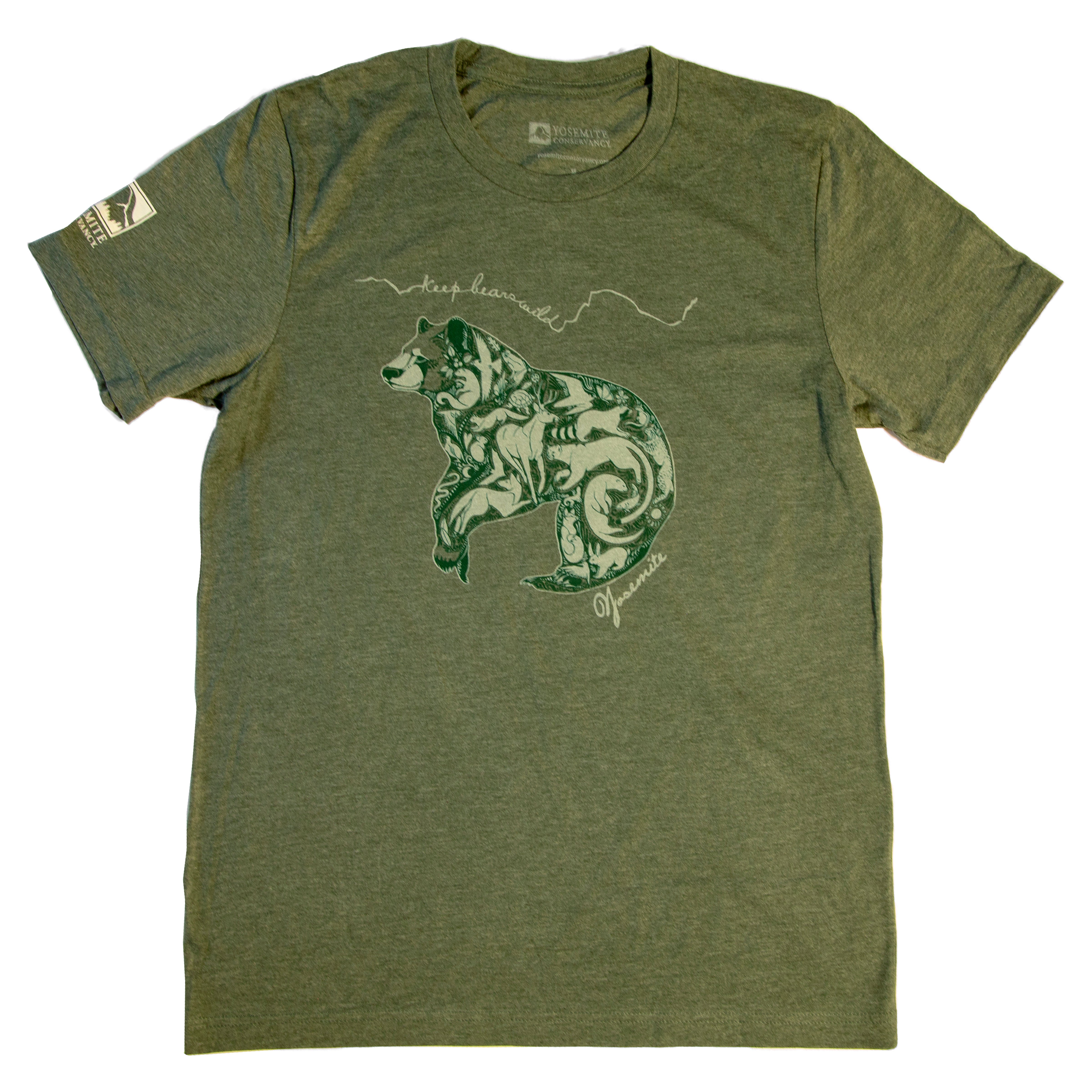 Keep Bears Wild T-Shirt – Yosemite Conservancy