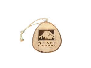 Ornament: Wooden Yc Logo