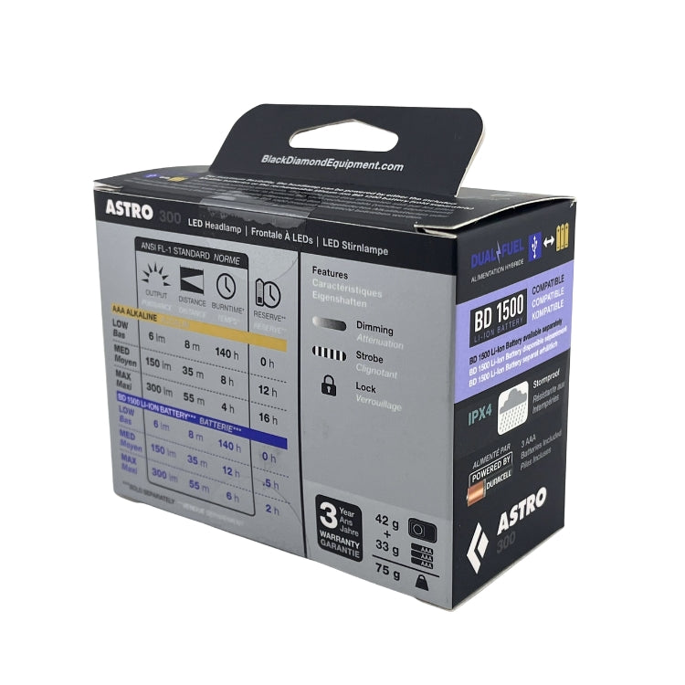 Astro 300 Black Diamond Graphite 811832