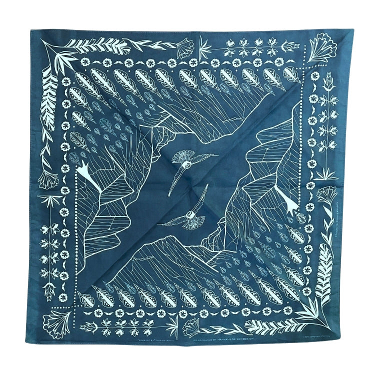 Yosemite Valley Bandana - Denim