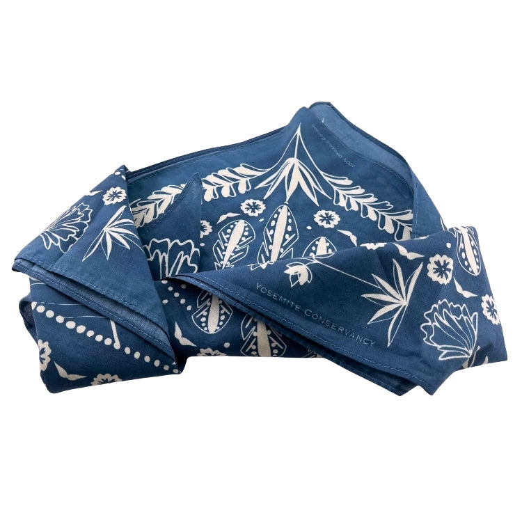 Yosemite Valley Bandana - Denim – Yosemite Conservancy