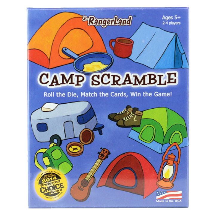 Camp Scramble Card Game