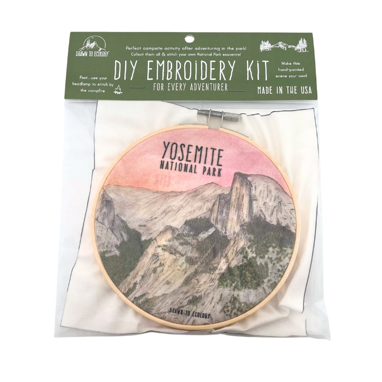 Glacier Point View - Embroidery Kit
