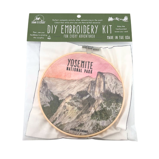 Glacier Point View - Embroidery Kit