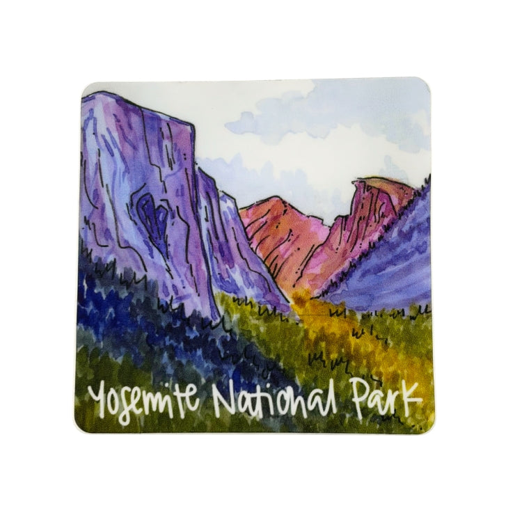 El Capitan Shadow Heart Sticker