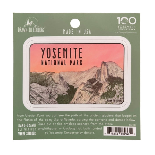 Glacier Point View -  Sticker