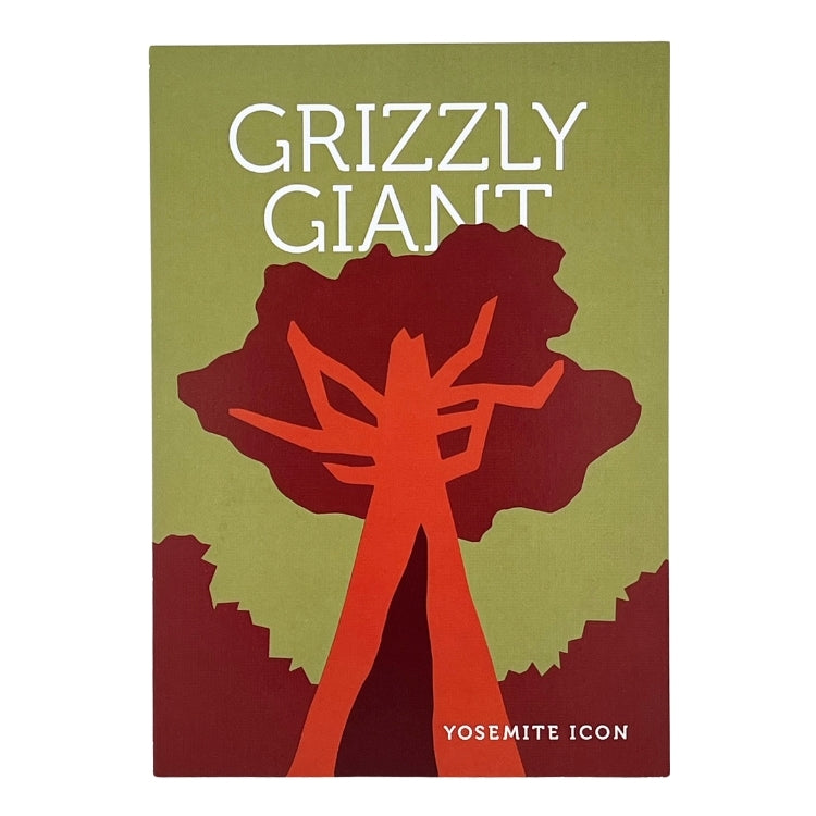 Grizzly Giant Icon Postcard