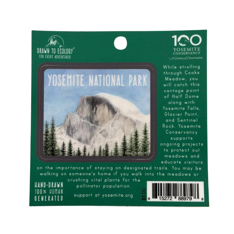 Half Dome Sticker
