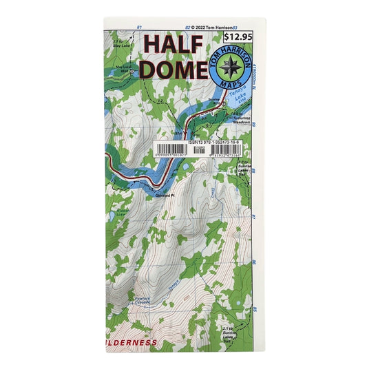 Tom Harrison Half Dome Trail Map