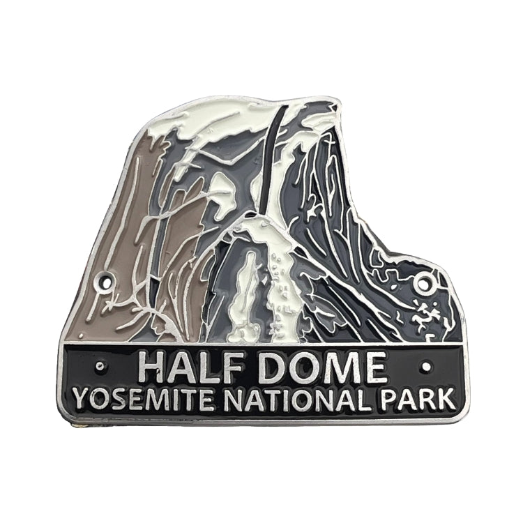 Half Dome Hiking Medallion