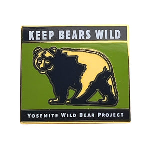 Keep Bears Wild Pin