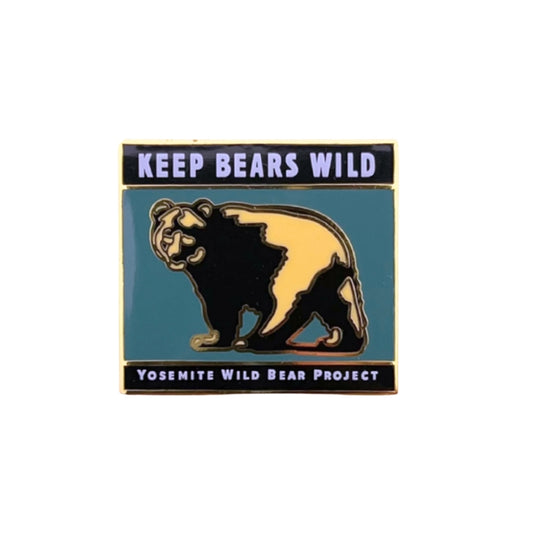 Keep Bears Wild Pin