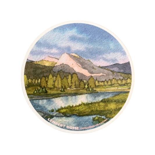 Lembert Dome Sticker 3"