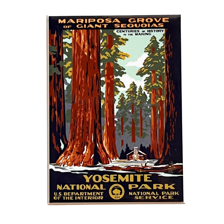 Mariposa Grove WPA Magnet