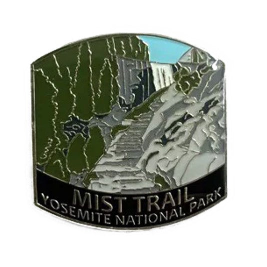 Mist Trail Hiking Medallion