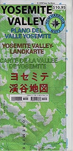 Yosemite Valley Multi Language Map