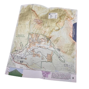 National Geographic YNP Day Hikes Booklet Map