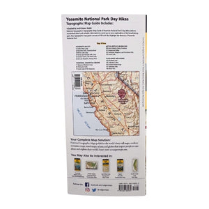 National Geographic YNP Day Hikes Booklet Map