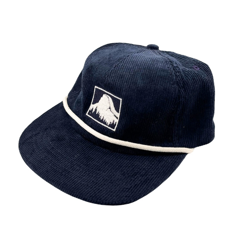 Cord Logo Hat - Navy