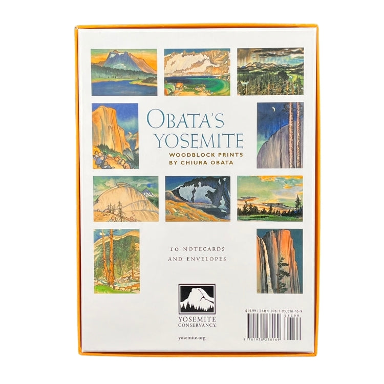 Obata's Yosemite Notecards