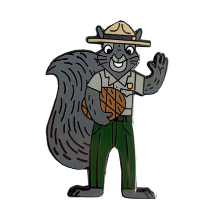 Squirrel Ranger Pin