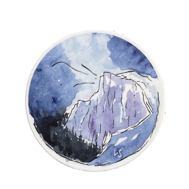 Starry Half Dome Sticker