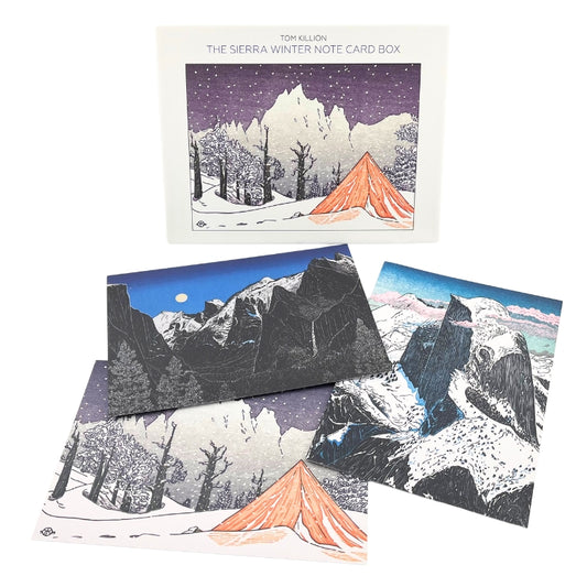 Sierra Winter Notecard Box