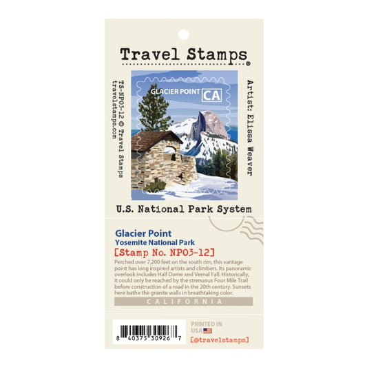 Travel Stamp : Glacier Point