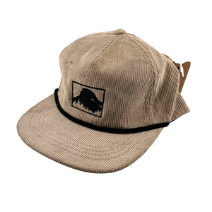 Cord Logo Hat - Tan