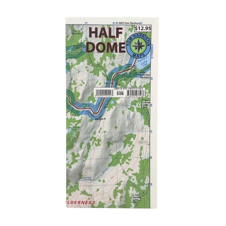 Tom Harrison Half DomeTrail Map